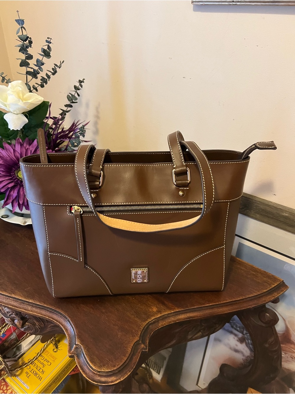 Dooney & Bourke Leather Tote Bag